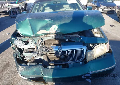 2000 Mercury Grand Marquis Ls z USA, uszkodzony, nr VIN 2MEFM75W7YX675411